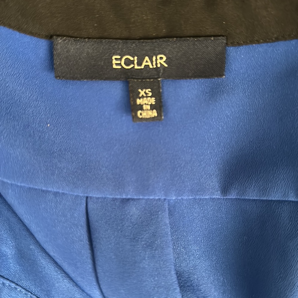 Eclair XS Blouse Royal Blue - Picture 4 of 5